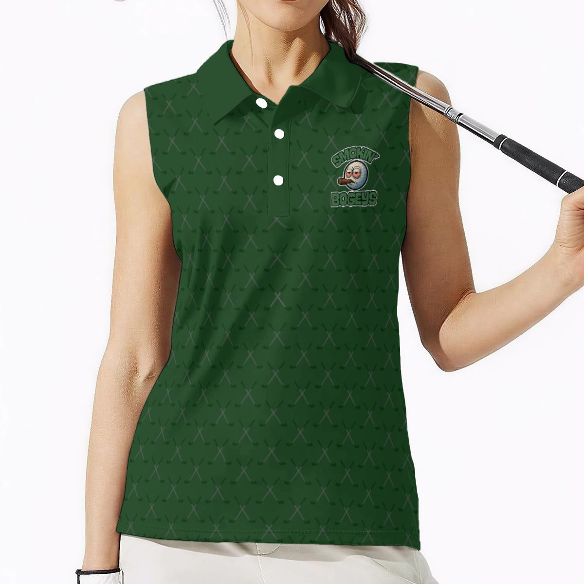 Fairway Foulard Women's Sleeveless Polo