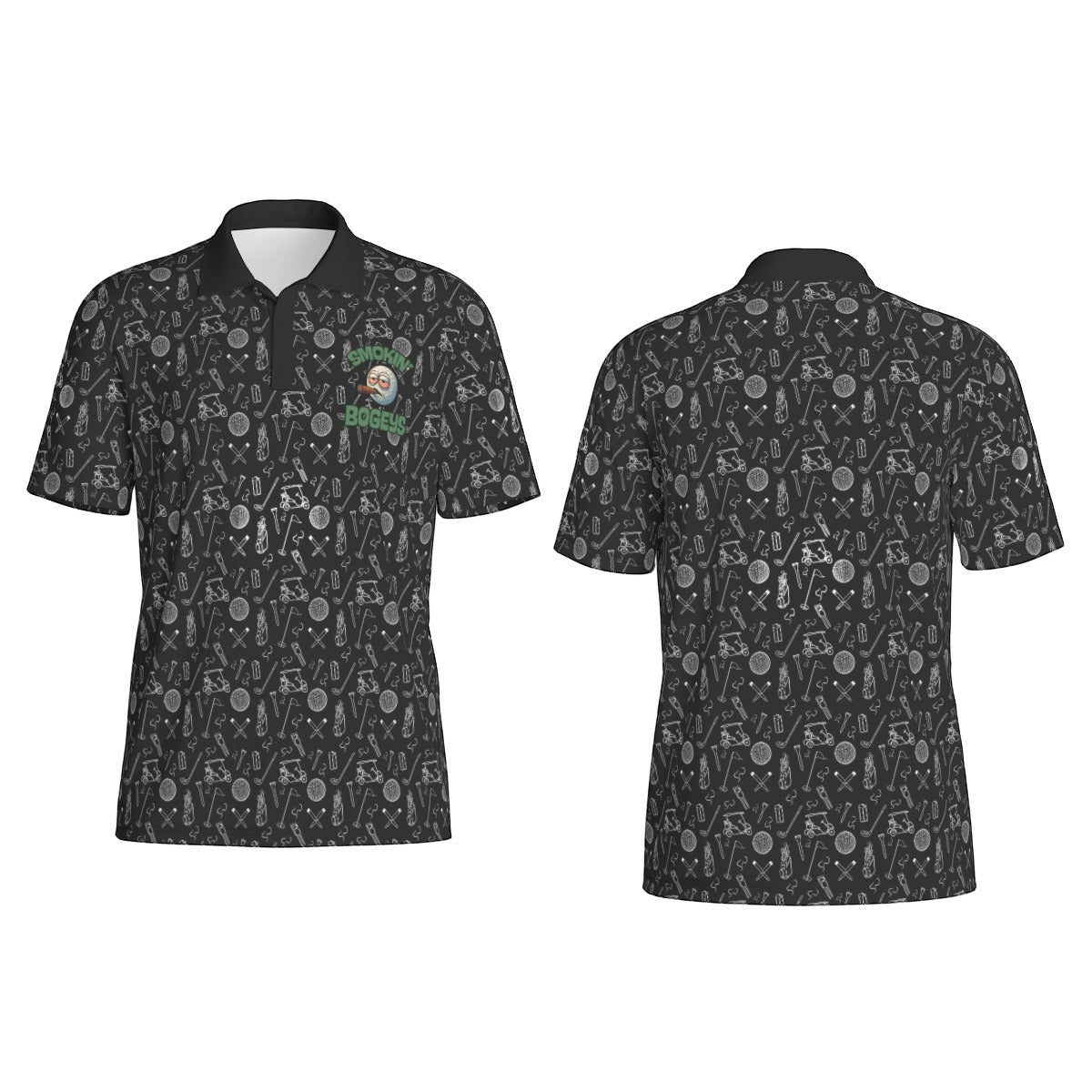 The Greens Kit Print Men's Polo