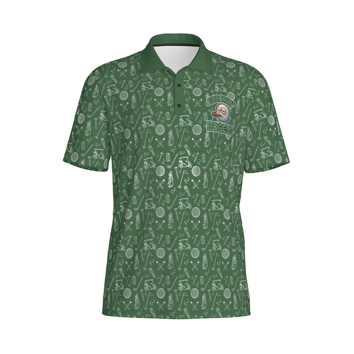 The Greens Kit Print Men's Polo