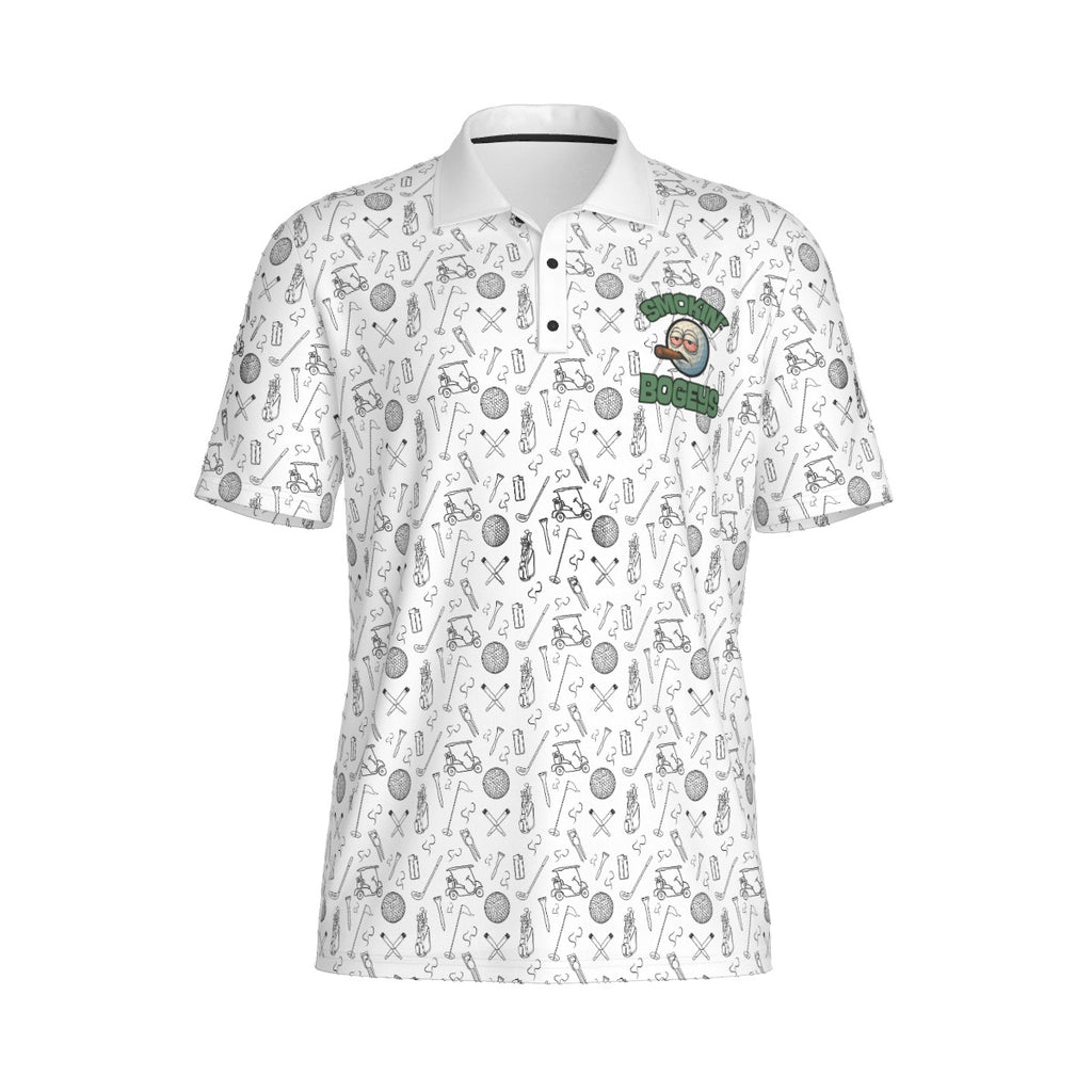 The Greens Kit Print Men's Polo