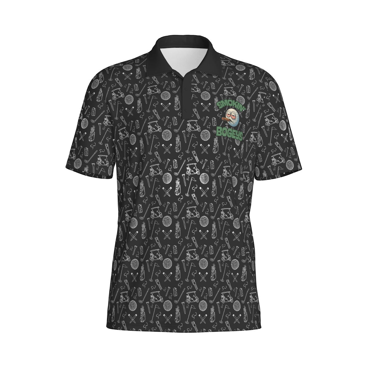 The Greens Kit Print Men's Polo