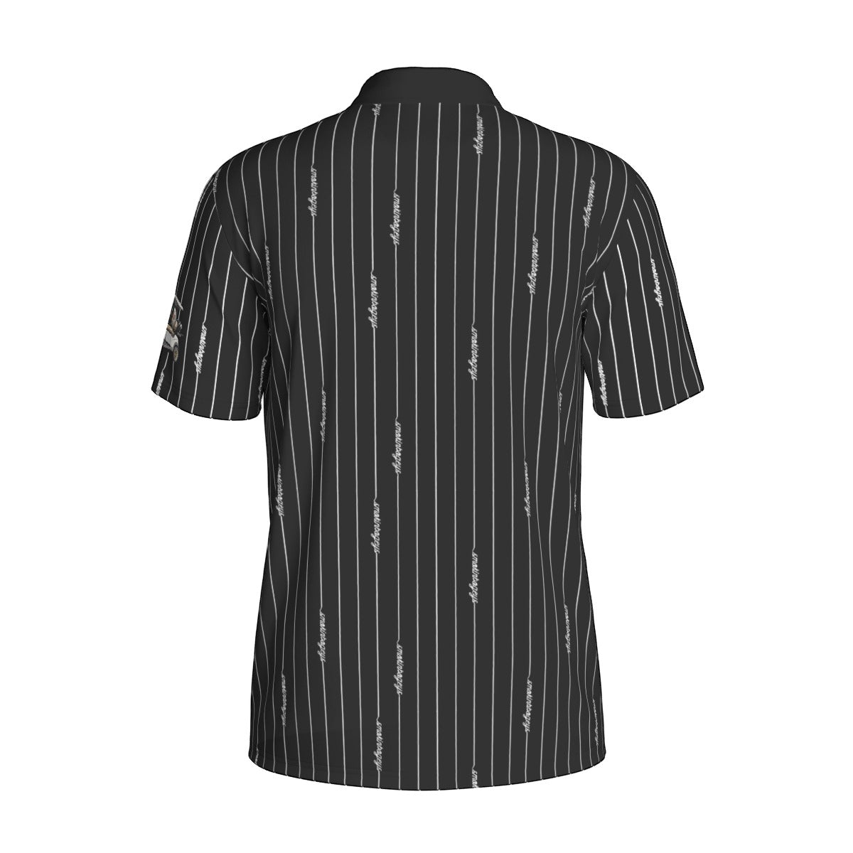 Pinstripe Smokin' Bogeys Men's Polo