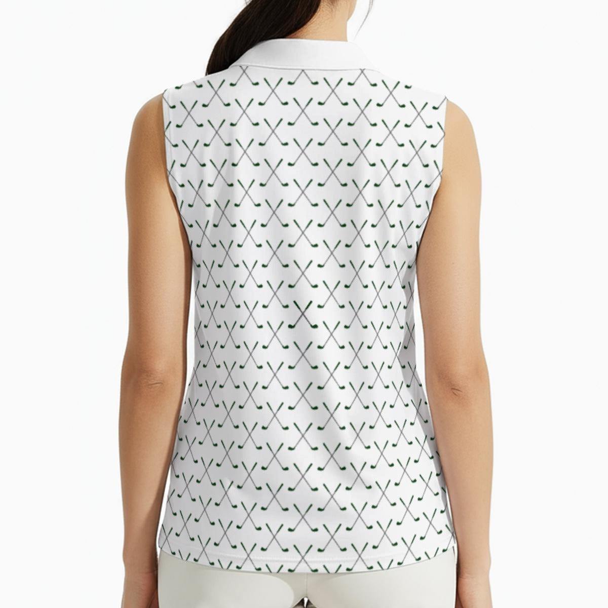 Fairway Foulard Women's Sleeveless Polo