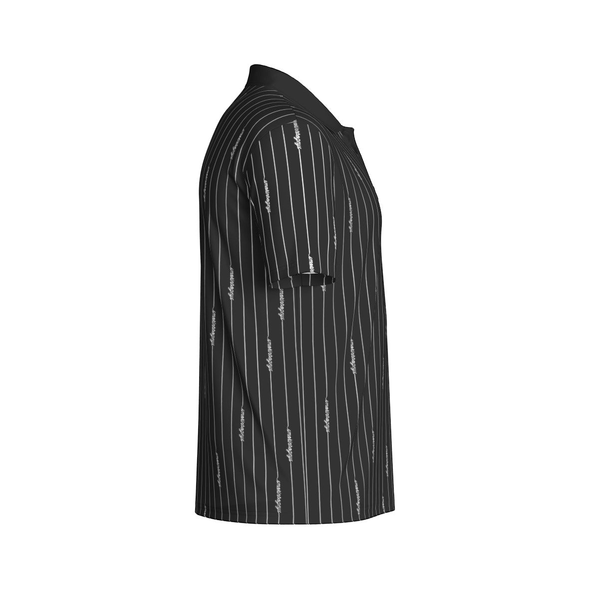 Pinstripe Smokin' Bogeys Men's Polo