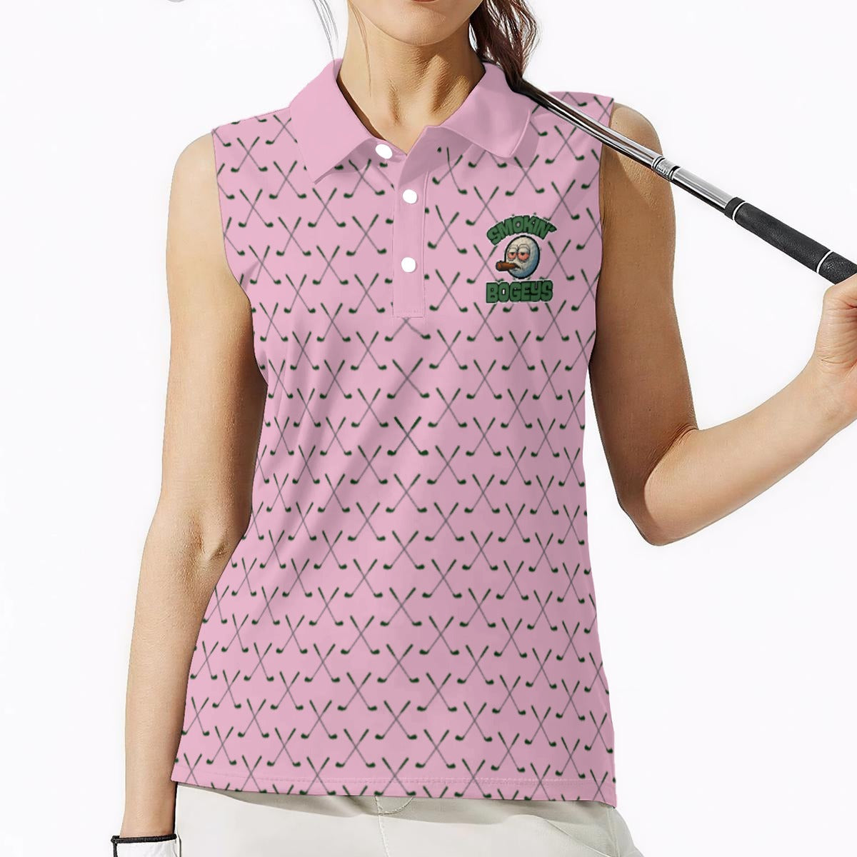 Fairway Foulard Women's Sleeveless Polo