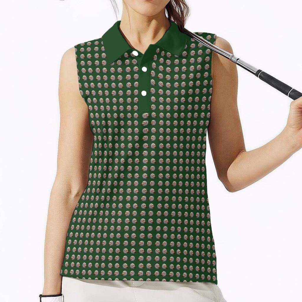 Infinite Smokes Women's Sleeveless Polo