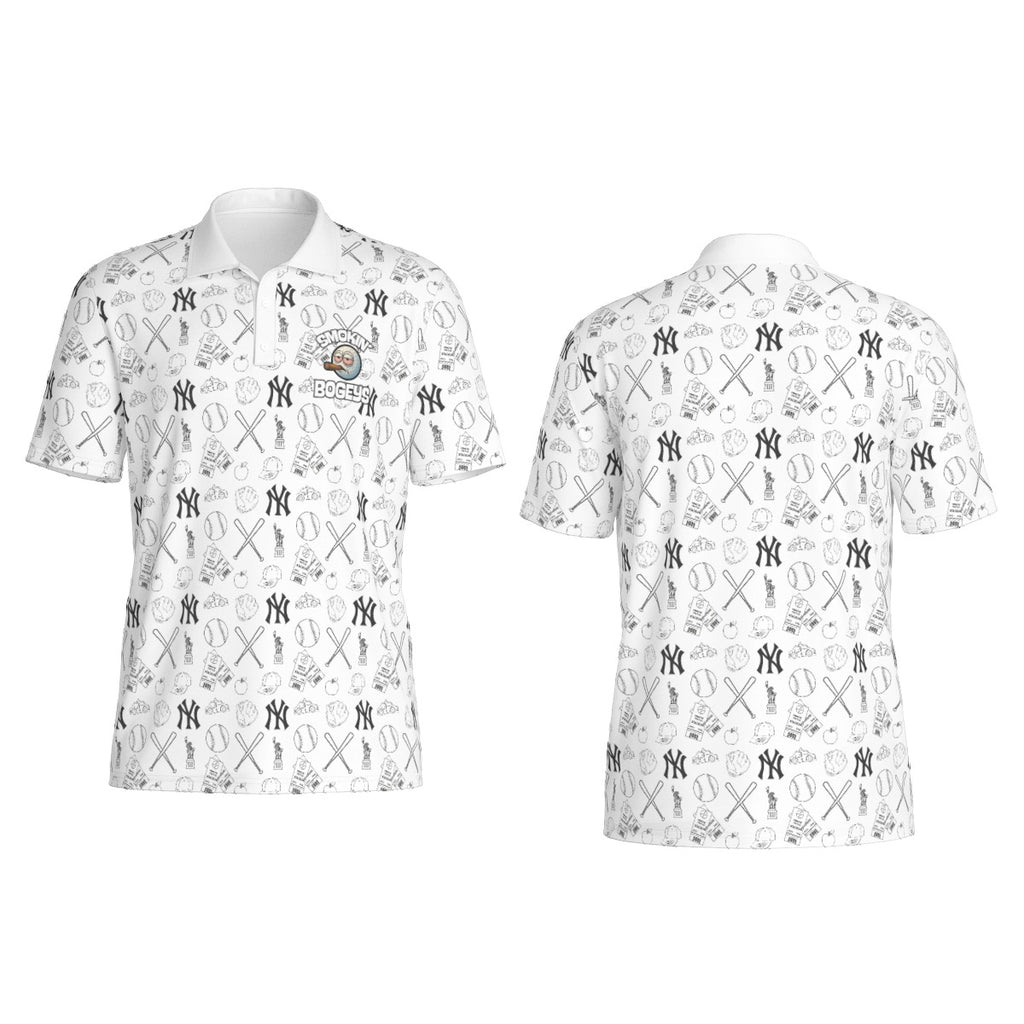 Yankees x Smokin' Bogey's Print Men's Polo