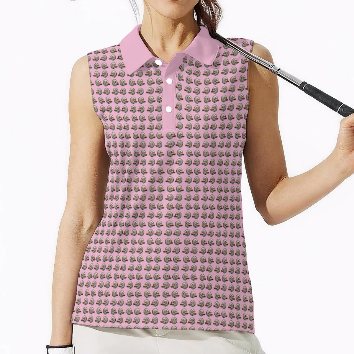 Infinite Smokes Women's Sleeveless Polo