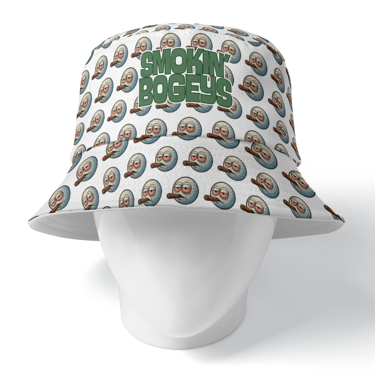 Smokin' Bogeys Double-Side Bucket Hat