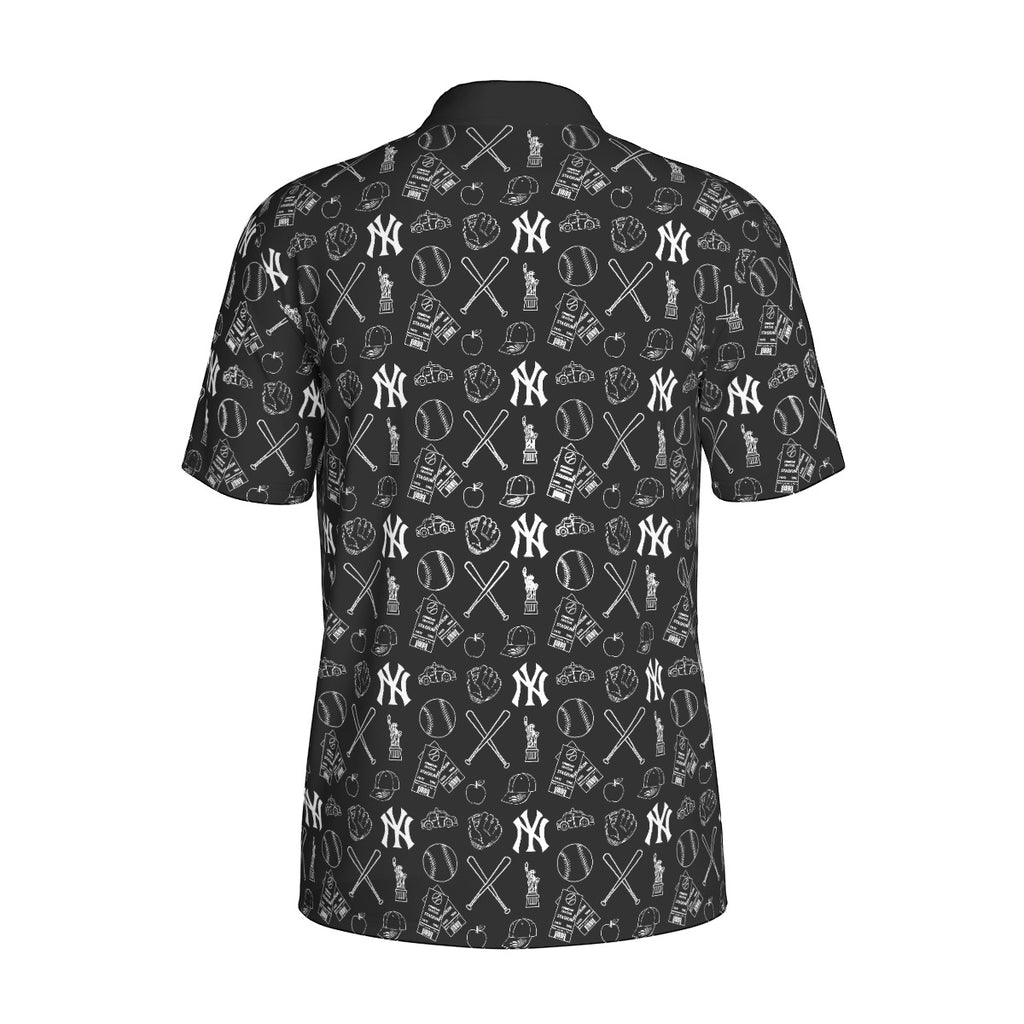 Yankees x Smokin' Bogey's Print Men's Polo