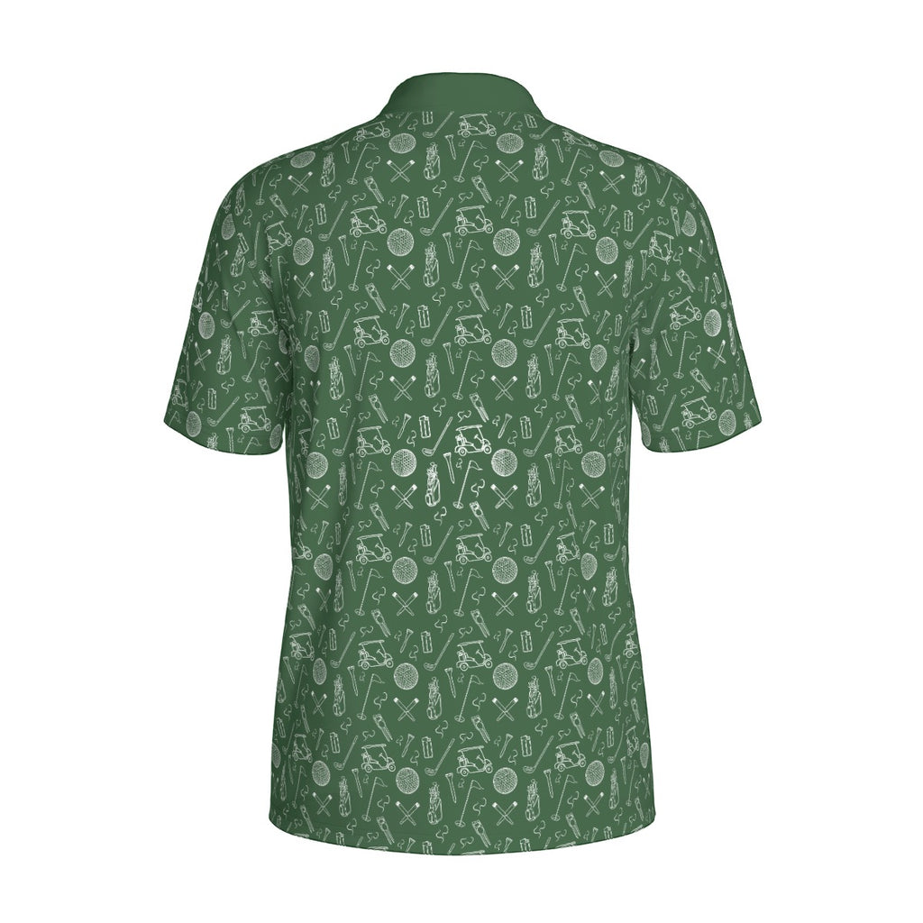 The Greens Kit Print Men's Polo