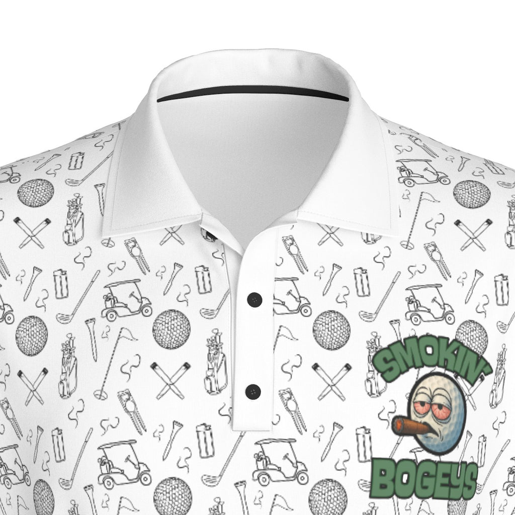 The Greens Kit Print Men's Polo